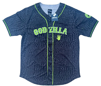Godzilla Gojira Patch Embroidered #54 Baseball Jersey BoxLunch Exclusive LG, XL-image