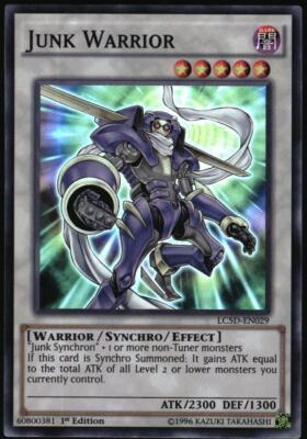 Yu-Gi-Oh! - Junk Warrior 2014 LC5D-EN029 Super Rare 1st Edition-image