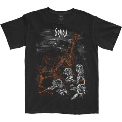 Gojira - Eiffel Falls - Black  t-shirt-image