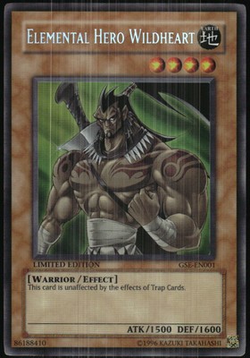 Yu-Gi-Oh! - GX Special Edition Elemental Hero Wildheart 2006 GSE-EN001-image
