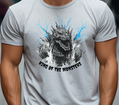 Godzilla T-Shirt - King of the Monsters Shirt - Men's Godzilla Graphic Tee-image