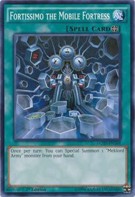 Fortissimo the Mobile Fortress - LC5D-EN169 - Common - 1st Edition - Moderately -image