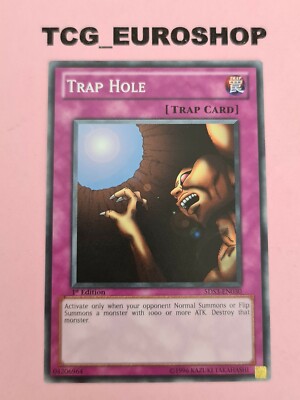 TRAP HOLE | YUGIOH | 5DS3 | COMMON | 1St EDITION | ENGLISH | NM #70-image
