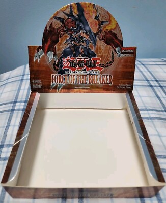 (A) *EMPTY* Yu-Gi-Oh GX 1st Edition Force Of The Breaker Booster Box -image