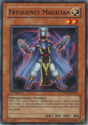 3 x Frequency Magician - 5DS1-EN014 - Common - 1st Edition Near Mint, English-image