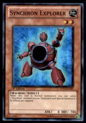 Yu-Gi-Oh! 1st Edition Synchron Explorer #5DS3-EN005 Light Play-image