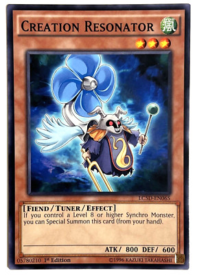 YuGiOh! - Creation Resonator - LC5D-EN065 - 1st Edition - Common-image