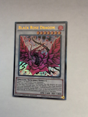 YUGIOH BLACK ROSE DRAGON LC05-EN004 ULTRA NM-image