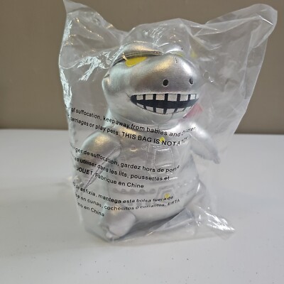 NWT NEW IN BAG Kidrobot NECA Mecha Godzilla 8