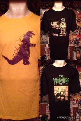 t-shirts HORROR, SPACE sci-fi  L & XL -image