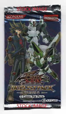 (500637) YUGIOH DUELIST PACK YUSEI 3 5D'S UNLIMITED EDITION Sealed BOOSTER PACK-image