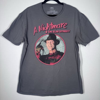 Licensed A Nightmare On Elm Street Freddy Krueger Horror Movie Shirt Men's XL -image