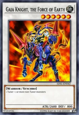 YUGIOH GALA KNIGHT, THE FORCE OF EARTH 5DS3-EN041-image