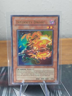 Yugioh! LP Infernity Dwarf - WC09-EN002 - Ultra Rare - Limited Edition LP-image