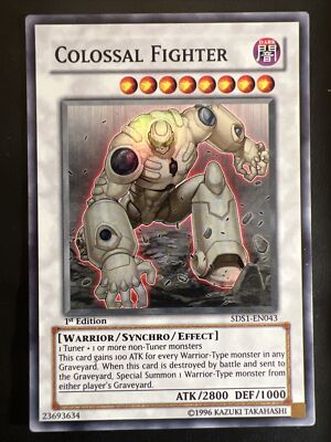 Yu-Gi-Oh! TCG Colossal Fighter 5D's Starter Deck 5DS1-EN043 1st Edition Super...-image