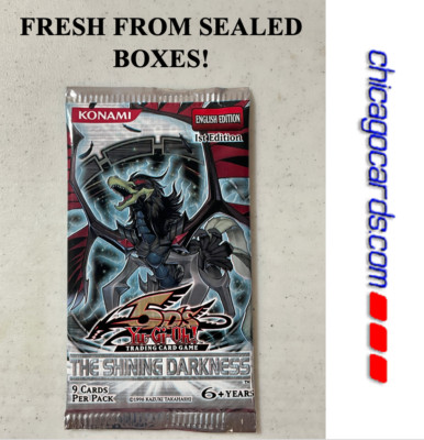 YuGiOh 5D's The Shining Darkness Factory Sealed Booster PACK English 1st Edition-image