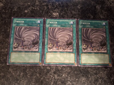 3X Twister 5DS2-EN028 - Yugioh Yu Gi Oh! 3 Playset 1st Edition-image