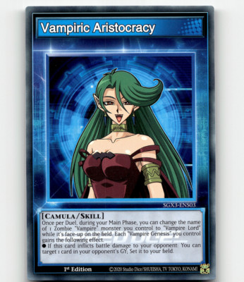 Yugioh Vampiric Aristocracy Speed Duel GX: Duelists of Shadows-image