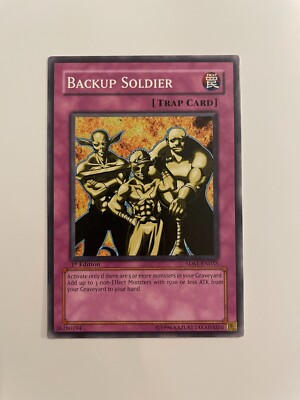 Yu-Gi-Oh! TCG Backup Soldier Yu-Gi-Oh! 5D's 5DS1-EN035 1st Edition Common-image