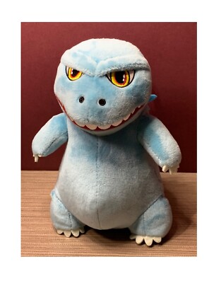PHUNNY BLUE GODZILLA DINOSAUR MONSTER PLUSH/STUFFED ANIMAL-image