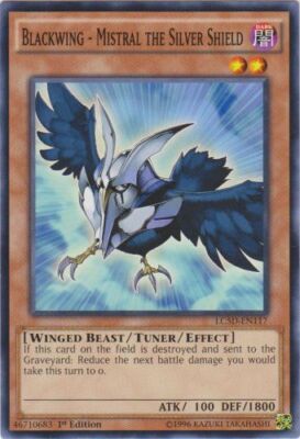 Yu-Gi-Oh! - Blackwing - Mistral the Silver Shield  (LC5D-EN117) - Legendary Coll-image