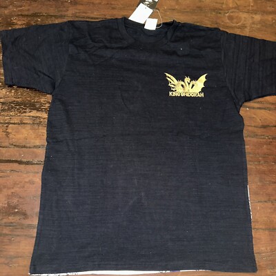 NWT Men’s XL KING  GHIDORAH GODZILLA Toho Tshirt Black Japan Exclusive US Seller-image
