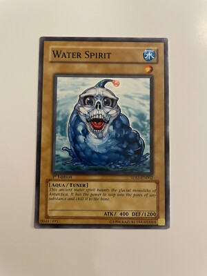 Yu-Gi-Oh! TCG Water Spirit Yu-Gi-Oh! 5D's 5DS1-EN002 1st Edition Common-image