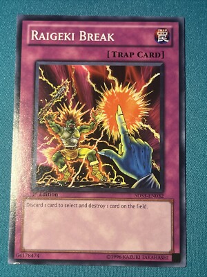 Raigeki Break 5DS3-EN032 Starter Deck: Duelist Toolbox 1st Edition-image