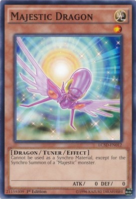 Majestic Dragon - LC5D-EN012 - Common - 1st Edition Near Mint Legendary Collecti-image