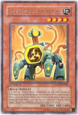 Yu-Gi-Oh Card - TSHD-EN082 - KOA'KI MEIRU PROTOTYPE (rare) - NM-image