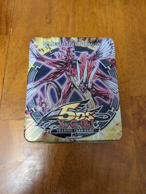Yu-Gi-Oh! 5D’s Majestic Red Dragon 2010 Collectible Card Tin TIN ONLY-image