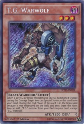 T.G. Warwolf - LC5D-EN209 - Secret Rare - 1st Edition Near Mint - Yu-Gi-Oh-image