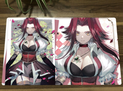 YGO 5D's Akiza Izinski Playmat CCG TCG Mat Trading Card Game Mat Free Bag-image