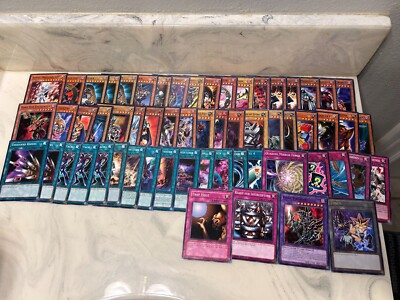 Yugioh Yugi Moto Deck 60 Cards Silent Dark Magician Girl Battle City Paladin-image