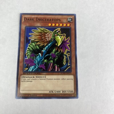 Yugioh Dark Driveratops SGX4-ENC10 1st Edition Speed Duel Midterm Destruction-image