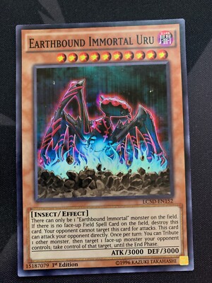 Yugioh! Earthbound Immortal Uru - LC5D-EN152 - Super Rare - 1st Edition Near Min-image