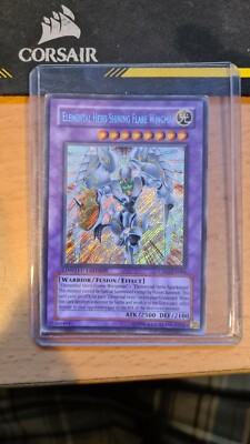 Elemental Hero Shining Flare Wingman CT03-EN004 Ultimate Rare Mint-image
