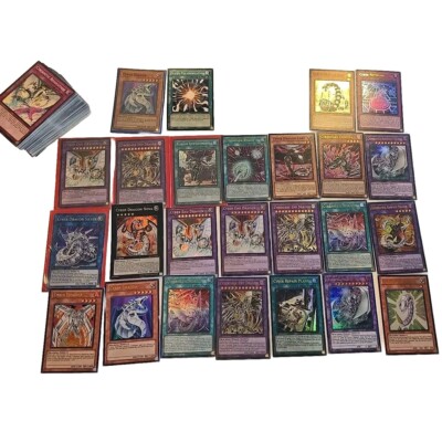 Yugioh GX Zane Cyber/Cyberdark Themed 250+ Lot w/ Holos & Rares-image