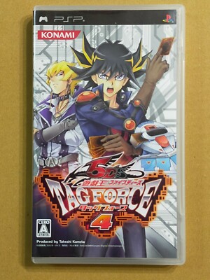 Yu-Gi-Oh 5D's Tag Force 4 - PSP Sony PlayStation Portable JAPAN import-image