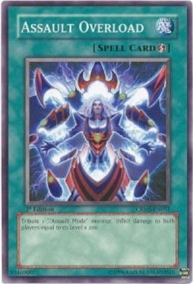 CRMS EN051 1ST ED 3X ASSAULT OVERLOAD COMMON CARDS-image