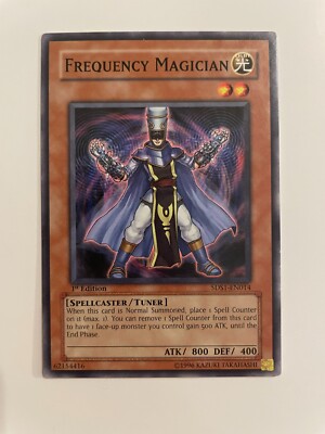 Yu-Gi-Oh! TCG Frequency Magician Yu-Gi-Oh! 5D's 5DS1-EN014 1st Edition Common-image