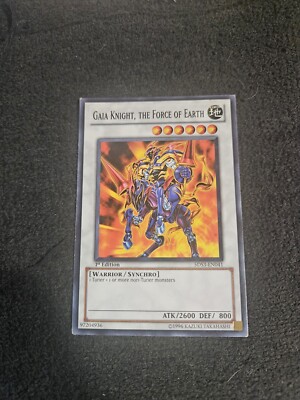 Gaia Knight, the Force of Earth - 5DS3-EN041  - Common - 1st ed - Yugioh-image