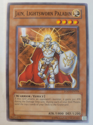 Jain, Lightsworn Paladin - LODT-EN018 - Common - Unlimited Edition YuGiOh!  LP-image