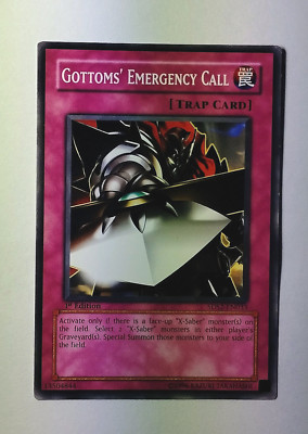 Yugioh Gottoms' Emergency Call 5DS2-EN033 1st Edition Near Mint-image