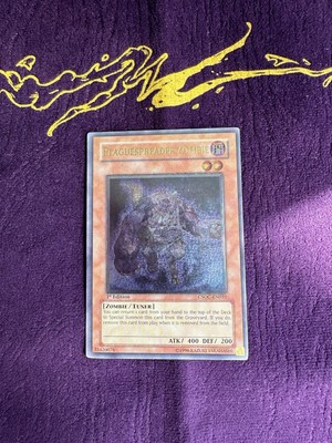 Yugioh Plaguespreader Zombie CSOC-EN031 Ultimate rare Ist Ed VLP -image
