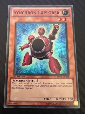 Yugioh Synchron Explorer 5DS3-EN005 Super Rare 1st Edition LP-image