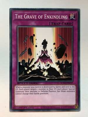 Yu-Gi-Oh! Speed Duel GX: Duel Academy The Grave of Enkindling SGX1-ENC17 NM/M-image