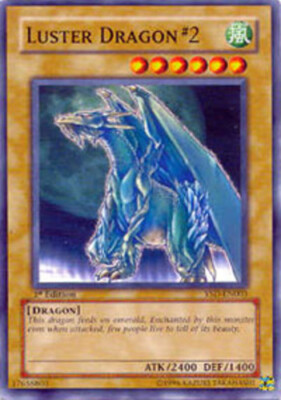 Luster Dragon #2 - YSD-EN003 - Common - 1st Edition x1 - Moderately Played-image
