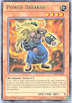 Power Breaker LC5D-EN063 Yu-Gi-Oh! Light Play 1st Edition-image