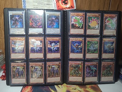 New Yugioh Binder Filled With 180 Cards: 1st edition, Modern Holos, All LP+/NM-image